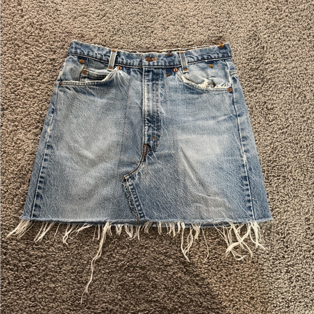 The Vintage Twin Levi’s Denim Mini